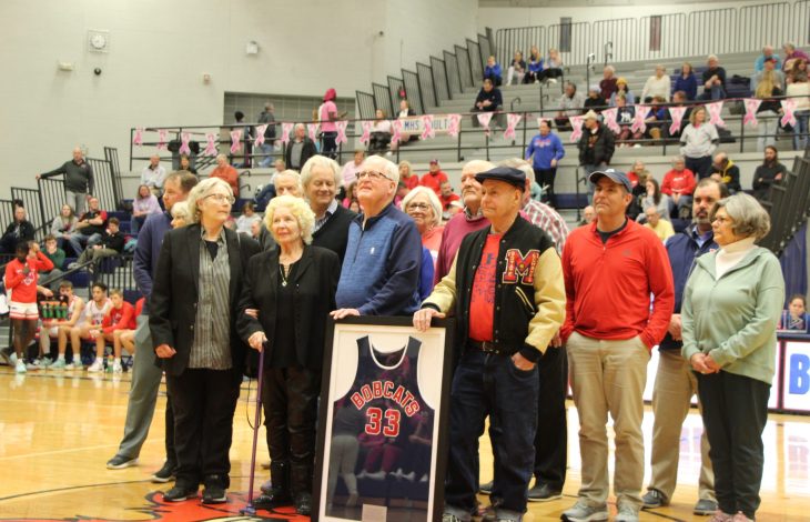 Bobcats Basketball star Don Nelson’s #33 jersey officially retired